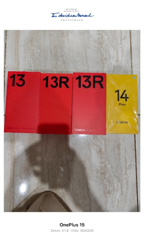 One plus 13 et 13 R et realme 14 pro+ plu One plus 13 et 13 R et realme 14 pro+