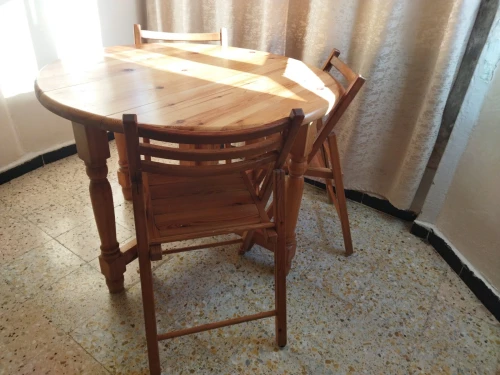 Table bois dur & impérmiable