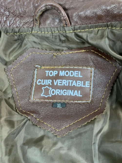 Veste cuire fooooooooort