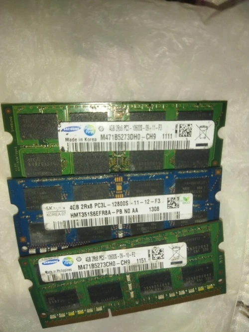 Ram laptop DDR3 4go