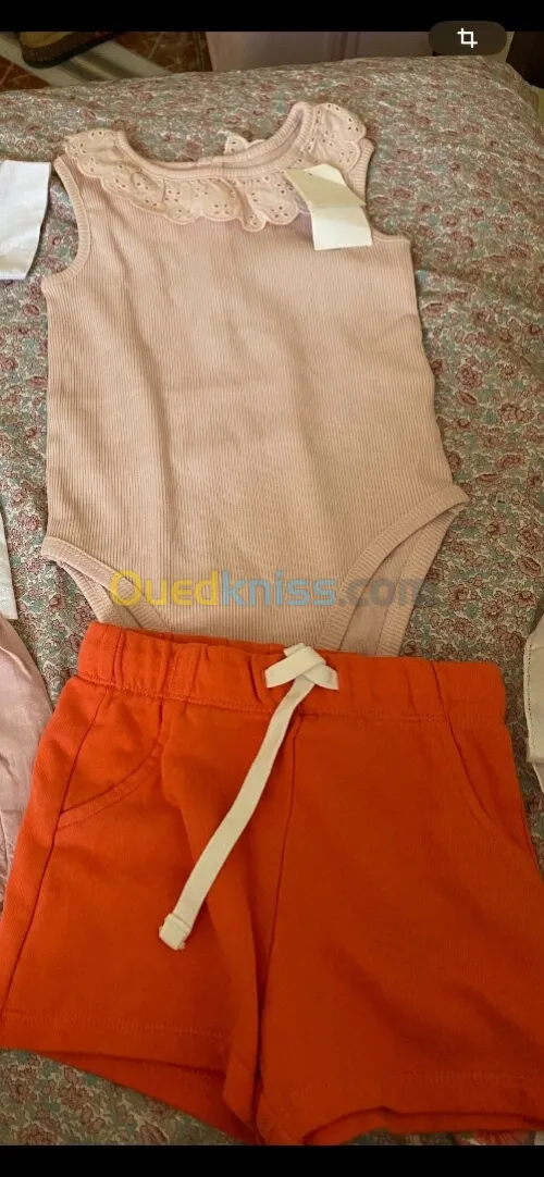 Short bébé mixte 