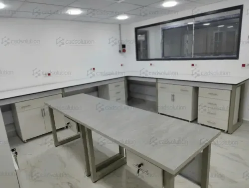 Mobilier de Laboratoire Modulable (Meubles Bas, Hauts et Armoires)