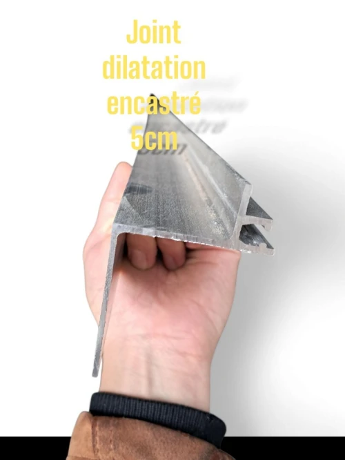 Joint dilatation de sol 5mm (Cornière)