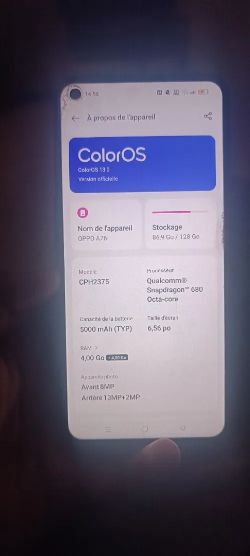 Oppo A76