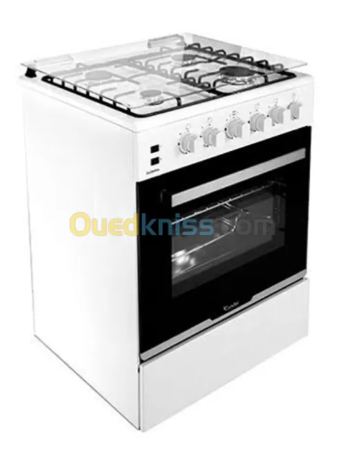 Cuisinière condor 4feux blanc simple 