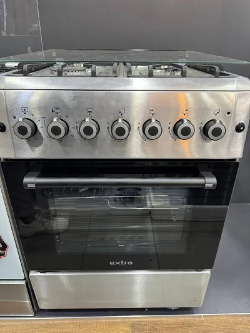 Cuisinière extra 4 feux inox 