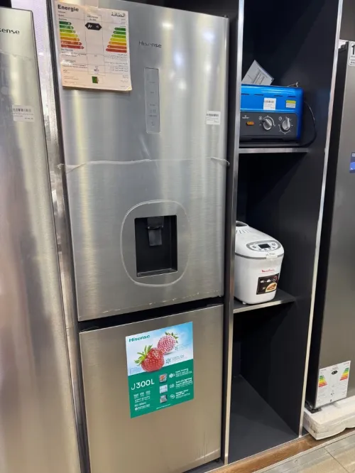 Réfrigérateur HISENSE 390L INOX