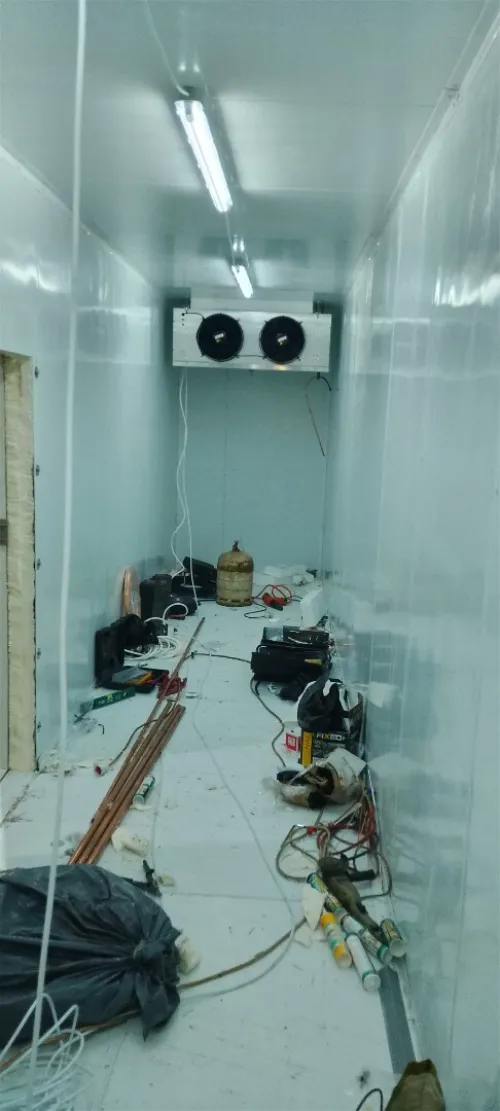 Montage chamber froide et Tunnel surgélation