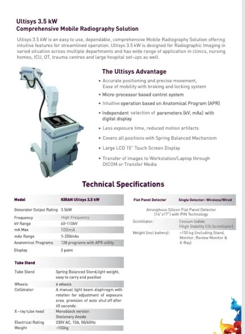 RADIOGRAPHIE MOBILE 