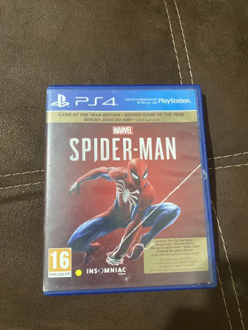 Spiderman game of the year edition ps4
