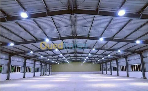 المباني حديدية HANGARS EN CHARPENTE METALLIQUE