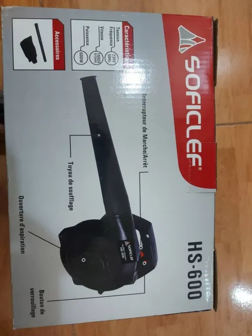 Souffleur électrique SOFICLEF 600W| HS-600