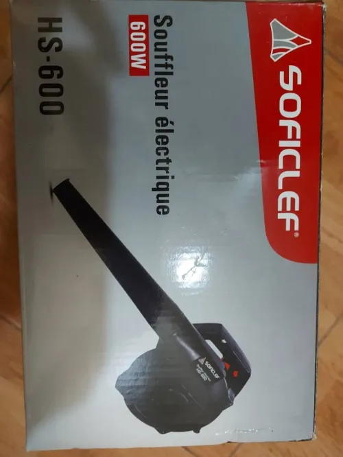 Souffleur électrique SOFICLEF 600W| HS-600