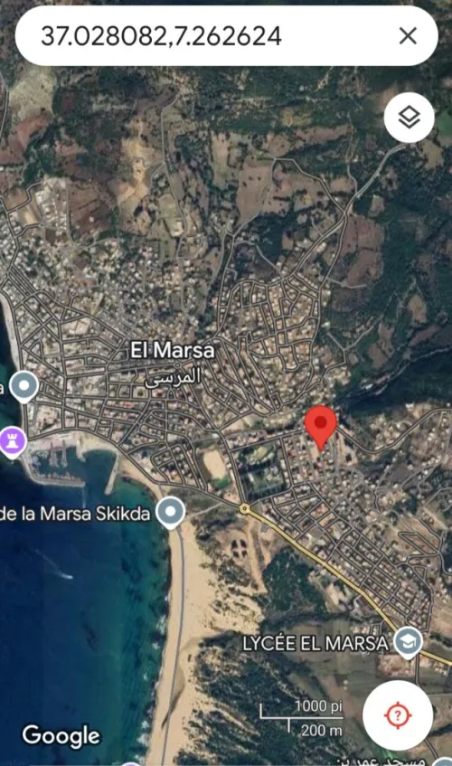 Vente Terrain Skikda El marsa