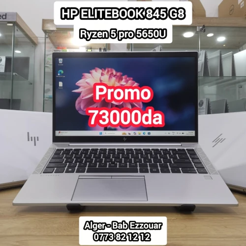 HP ELITEBOOK 845 G8 RYZEN 5 PRO 5650U 16GB 256SSD 14" FHD ETAT EXCELLENT
