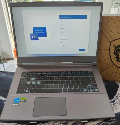 MSI Thin 15 B13VE  i5 / 16 Go / 512 Go SSD / RTX 4050 6 Go / 15.6" FHD 144Hz
