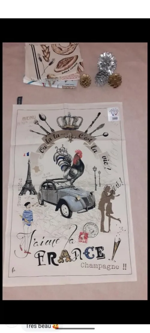 torchons de cuisine decoration/vintage