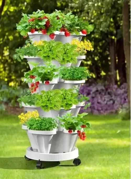 Pots multi-étagés اصيص متعدد الطوابق