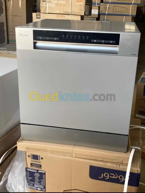 Lave vaisselle condor 8 couverts gris 44000
