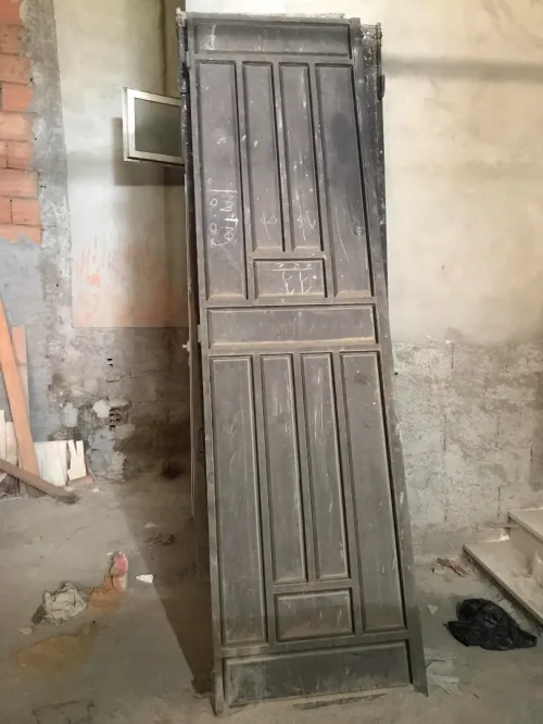 Porte blindée double paroi
