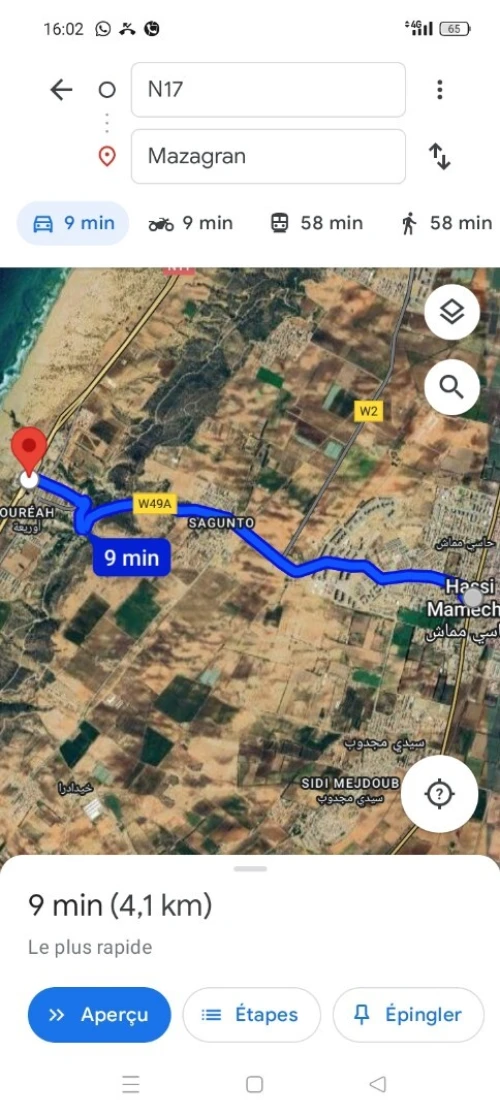 Location vacances Appartement F3 Mostaganem Hassi maameche