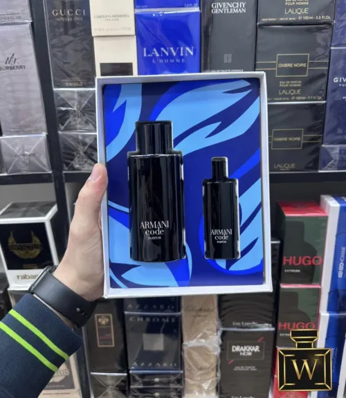 Coffret Homme Giorgio Armani 2 Pièces Code Le Parfum 125Ml Mini Parfum 15Ml