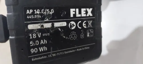 Visseuse perceuse sur batterie à 4 vitesses 18 Volts FLEX DD 4G 18.0-EC