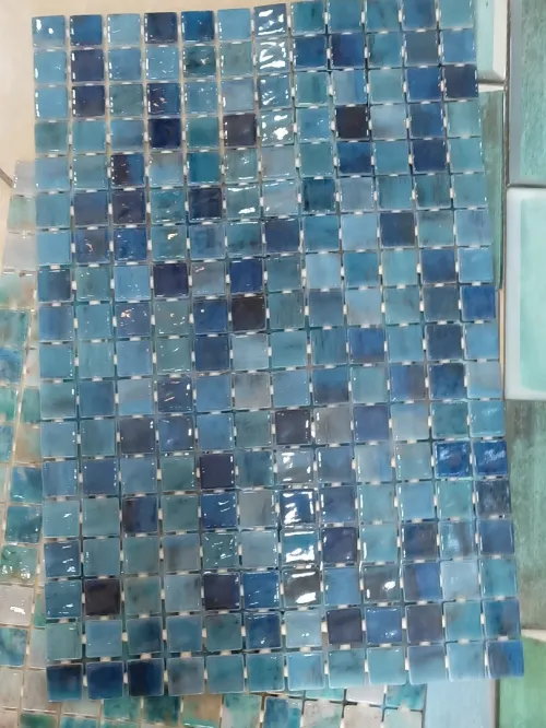 Mosaique piscine de lux