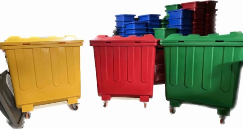  bac ordure plastique 660l240l 770lt