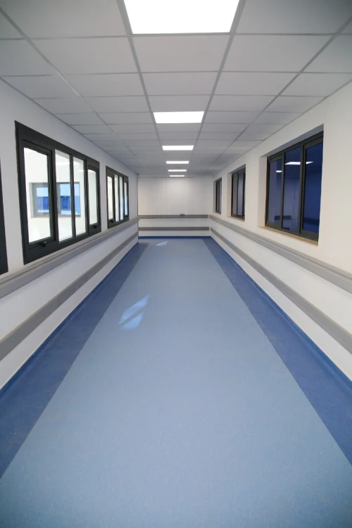 Revêtement PVC mural et sol pour les hôpitaux & Aménagement interne &accessoires profils de finition