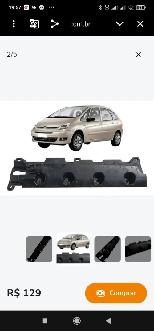 Cette pièce est compatible avec des modèles comme la Citroën C5 I, Xsara Picasso, ou la Peugeot 307 équipés de moteurs 1.8L ou 2.0L 16V.