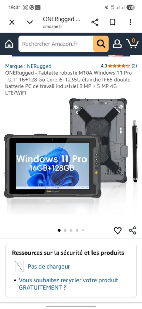 Robuste rugged M10A