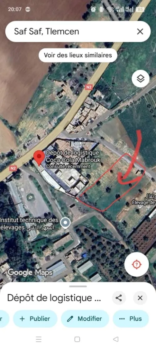 Vente Terrain Tlemcen Chetouane
