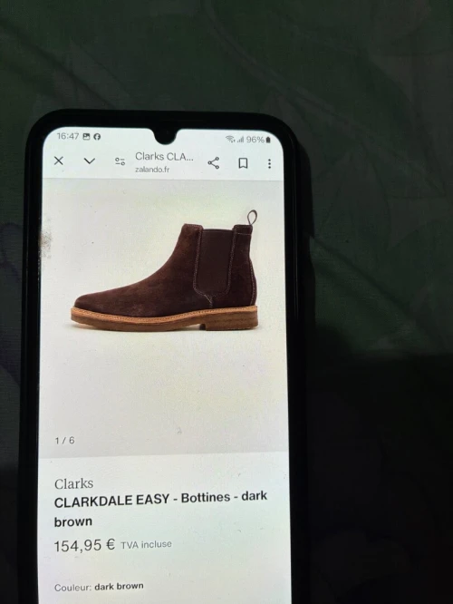 vend bottes marque Clarks