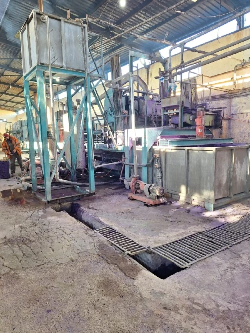 Vend ligne production plateaux d'ouefs