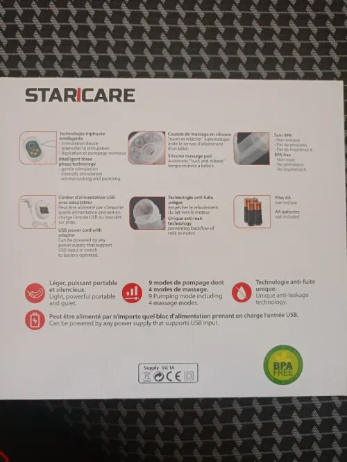 Tire lait électrique 