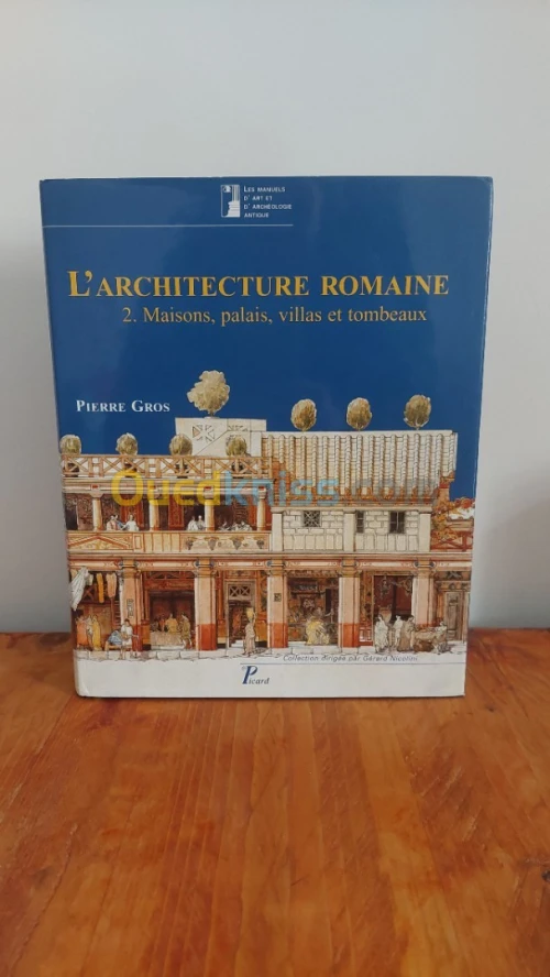 L'architecture romaine - volume 2, Maisons, villas, palais et tombeaux
