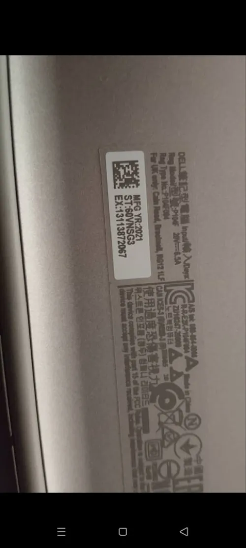 Dell Intel core i9 précision 3561