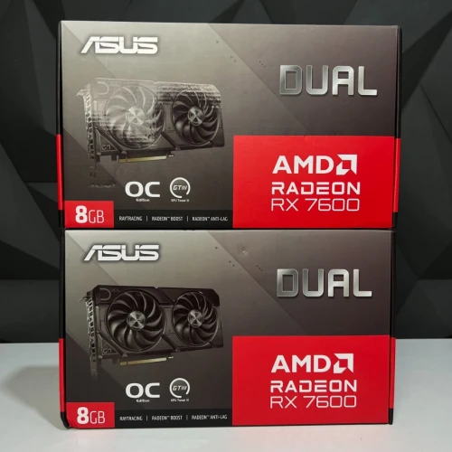 ASUS RX7600 DUAL OC / GPU / 8GB