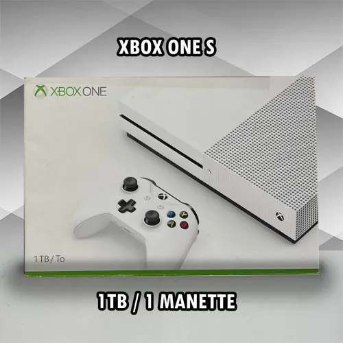 XBOX ONE S / 1TB / MANETTE ORIGINALE /