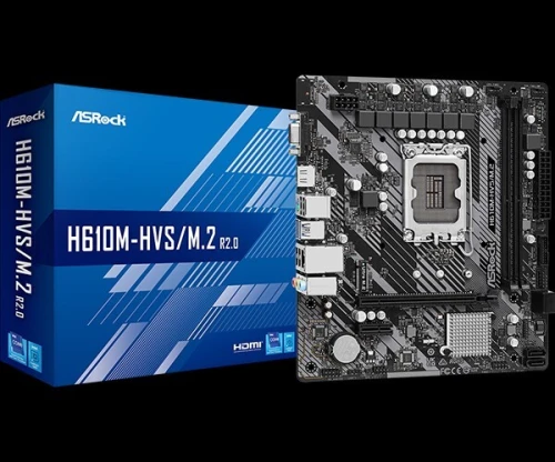 ASRock H610M-HVS M.2 r2.0 / MOTHERBOARD / DDR4