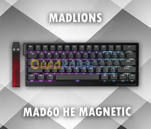 MADLIONS MAD60 HE / BLACK / MAGNETIC KEYBOARD / WIRED