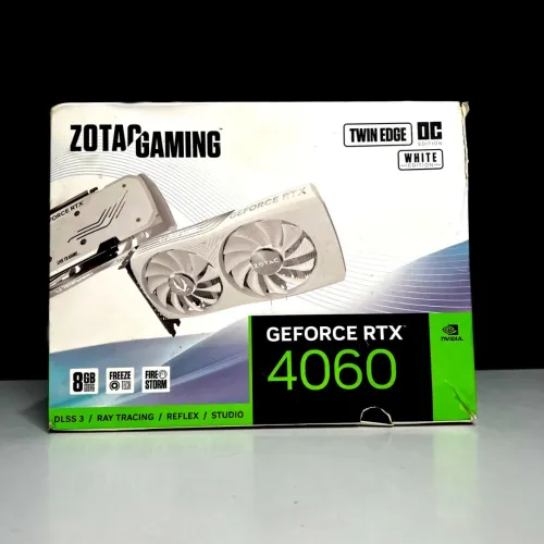 ZOTAC RTX 4060 TWIN EDGE OC / WHITE EDITION /