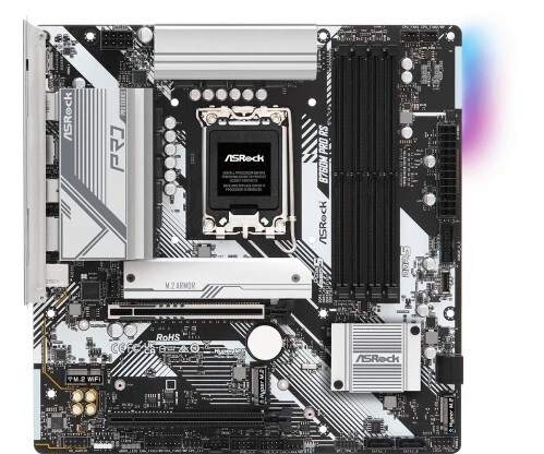 ASRock B760M PRO RS / MOTHERBOARD / 4 SLOTs RAM / DDR5 / LGA 1700