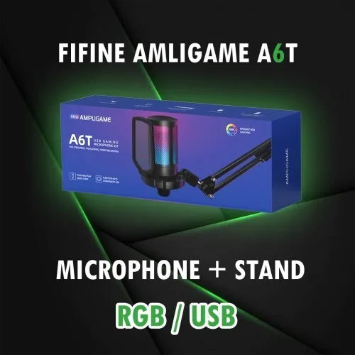 FIFINE A6T + STAND / MIC / USB
