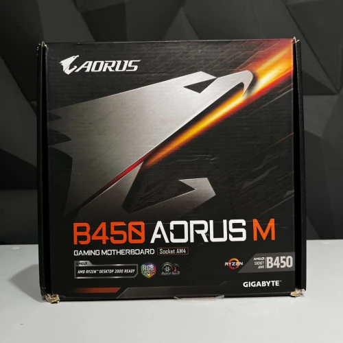 GIGABYTE B450 AORUS M / MOTHERBOARD / DDR4 / AM4