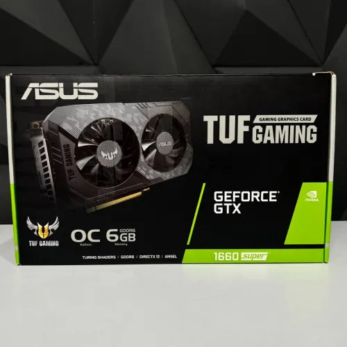 ASUS GTX 1660 SUPER TUF GAMING OC / GPU / 6GB