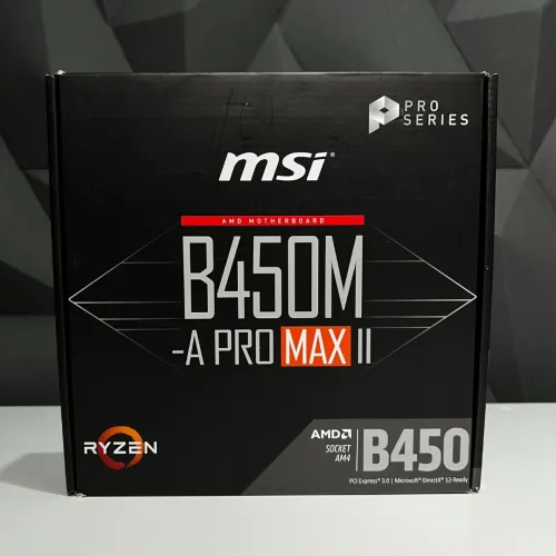 msi B450M-A PRO MAX II / motherboard / DDR4 /