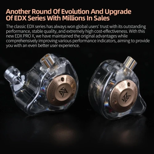 KZ EDX PRO X / 3.5 mm / IEM / WIRED