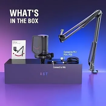 FIFINE A6T + STAND / MIC / USB